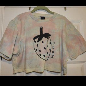Obey Strawberry Crop Tee